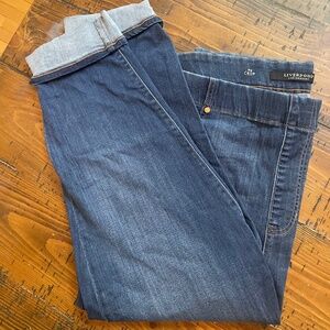 Liverpool Chloe Cropped Rolled Cuff Jean